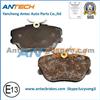 WVA21068 Semi-Metallic GDB460 Brake Pad For SAAB