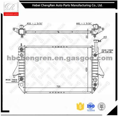 Aluminum AUTO RADIATOR FOR CHEVROLET 52402033 52472906 52482175