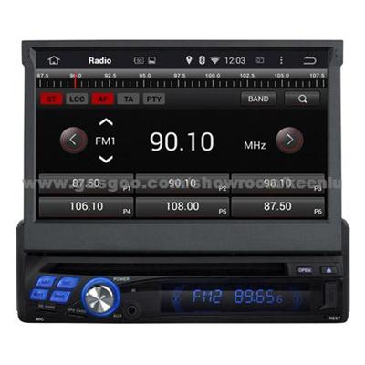 Android 5.1 Car DVD Navigation Universal 1 Din 7 Inch Screen