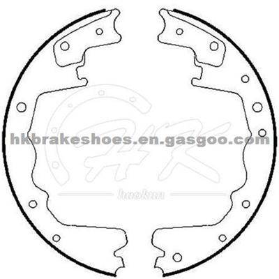 HOT SALE TRUCK BRAKE SHOES WITH LINING 316-2146T FOR FORD DODGE