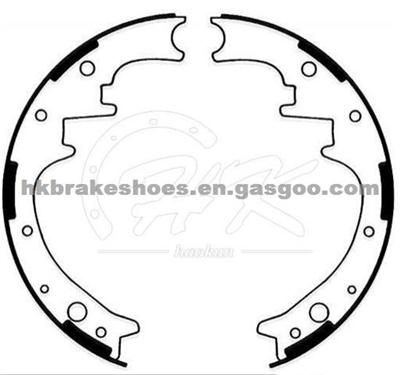 HOT SALE TRUCK BRAKE SHOES WITH LINING333-2089T FOR DODGE