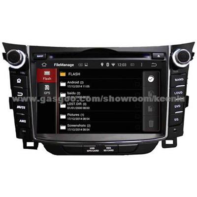 Android 5.1 Car DVD Navigation For Hyundai I30 (2011-2014)