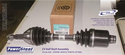 CV Half Shaft Assembly # 661376, 601376, 10359409, 10359409, 10359410, 10382154, 22710926