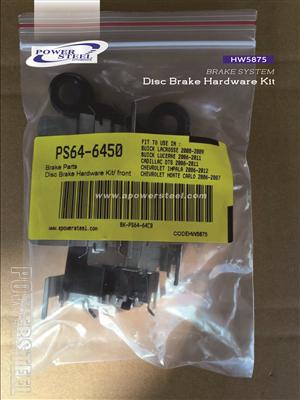 Disc Brake Hardware Kit # HW5875, PS64-6450