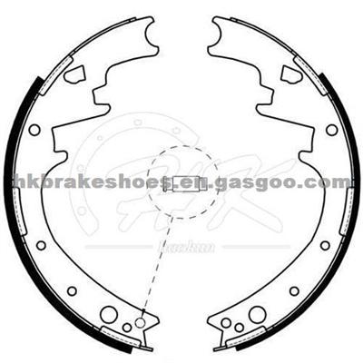 BRAKE SHOE 446-2025T FOR CHRYSLER Cars OEM 4026648