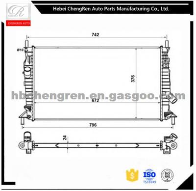 Auto Parts Aluminum Car Radiator For MAZDA OE 1305492