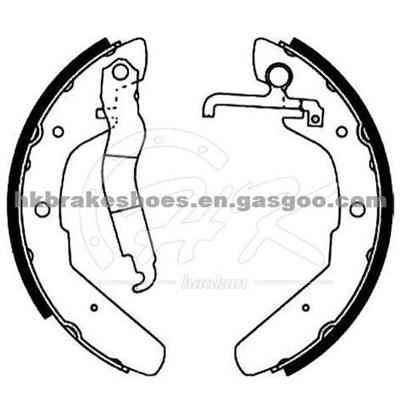 BRAKE SHOE WITH LINING K9908 FOR SUZUKI CAR OEM 52210-73040