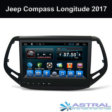 Factory Dvd Player Android 6.0 Car Video Audio System Jeep Compass Longitude 2017