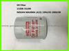 Automobile Oil Filter OE:15208-31U00 For NISSAN