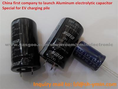 High Stable Snap-In Aluminum Electrolytic Capacitor For EV Charging Pile At Outdoor Low Temperature -40℃