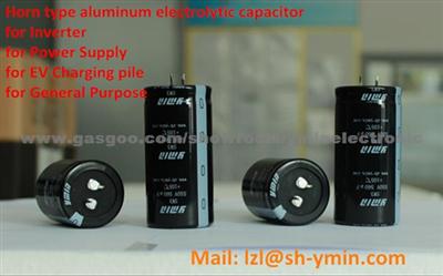Shanghai Snap-In Horn Type Aluminum Electrolytic Capacitor Super High Voltage Below 630V