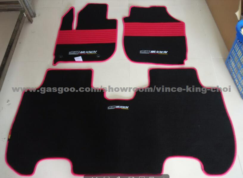 Mugen Floor Mat For Honda Fit Jazz Gk3 Gk5 Application Honda Fit