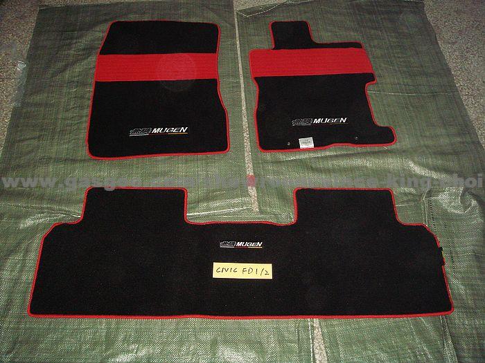 Mugen Floor Mat For Honda Civic Fd1 3 Rhd Oemno 08p15 Xrfd K0s0