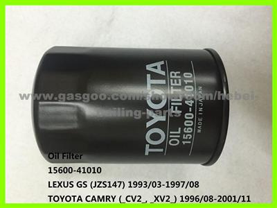 Car Oil Filter OEM#:15600-41010 For TOYOTA CRESSIDA Saloon (_X6_) 1980/09-1992/09