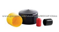 Round Plastic Cap Vinyl Material With RoHS And Reach (RVC)