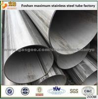 SUS304 Welded Stainless Steel Tube 304 Industrial Pipe Price Per Ton