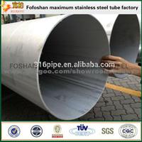 STS 304 Welded Pipe Stainless Steel Industrial Pipe Price Per Ton