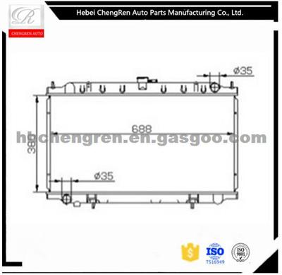 Aluminum Auto Engine Cooling Radiator For NISSAN BLUEBIRD U14 1998-2000' 21410ZJ200 21410-ZJ200