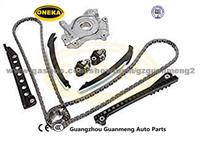 FOR 04-08 Ford Lincoln 5.4 TRITON 3-Valve Timing Chain Kit Cam Phaser Oil Water Pump