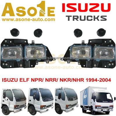 China Supplier ISUZU ELF NPR/NRR/NKR/NHR 1994-2004 Headlamp With Housing