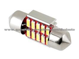 Error Free C5w 31mm 10*4014SMD Festoon Canbus LED Car Door Light Bulb