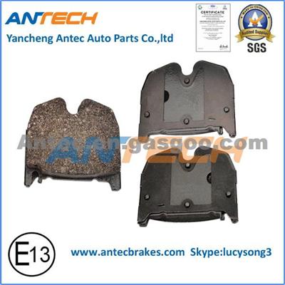 WVA23541 Top Quality Semi-Metallic MDB2614 Brake Pad For MERCEDES-BENZ