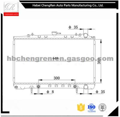 Radiator For NISSAN BLUEBIRD 240SX OEM 2146035F00