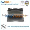 WVA23092 Top Quality Semi-Metallic GDB3349 Brake Pad For SUBARU/MITSUBISHI
