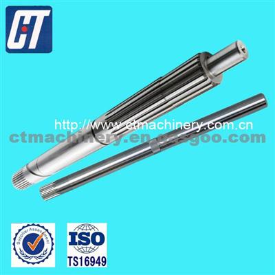 Stainless Steel Spur Gear Spline Shaft Spline Gear Shaft