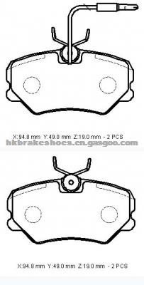 PEUGEOT405 BRAKE PAD