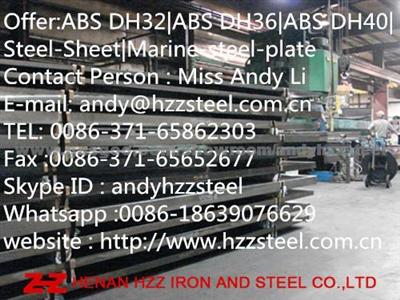 Offer:ABS DH32|ABS DH36|ABS DH40|Steel-Sheets|Marine-Steel-Plate