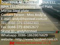 Offer:RINA Grade A32,RINA Grade D32,RINA Grade E32,RINA Grade F32,Shipbuilding Steel Plate,Marine Steel Plate