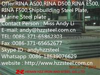 Offer:RINA Grade A500,RINA Grade D500,RINA Grade E500,RINA Grade F500,Shipbuilding Steel Plate,Marine Steel Plate