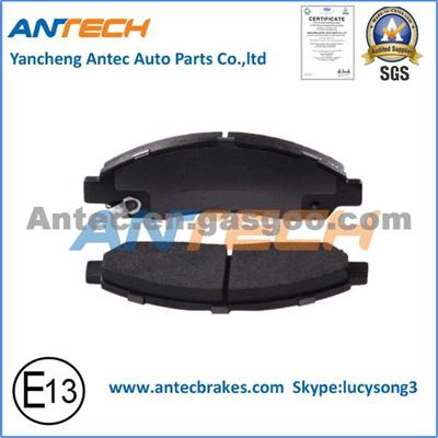 WVA24370 Top Quality Semi-Metallic GDB76 Brake Pad For ISUZU