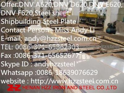 Offer:DNV A620,DNV D620,DNV E620,DNV F620,Steel Sheet,Shipbuilding Steel Plate