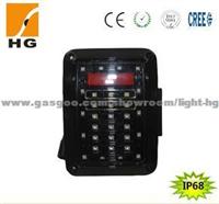 2002~2015 Square Custom LED Trailer Tail Lights Bulbs For Jeep