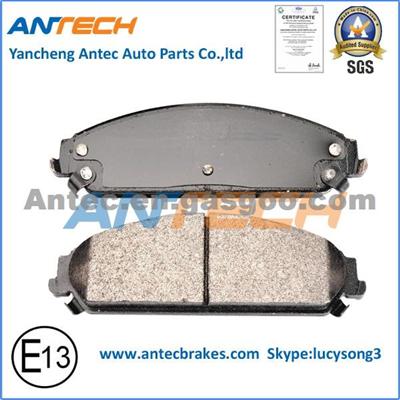 WVA24164 Top Quality Semi-Metallic GDB4134 Brake Pad For CHRYSLER