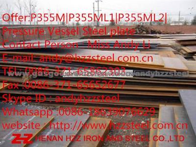 Offer:P355M|P355ML1|P355ML2|Pressure Vessel Steel Plate