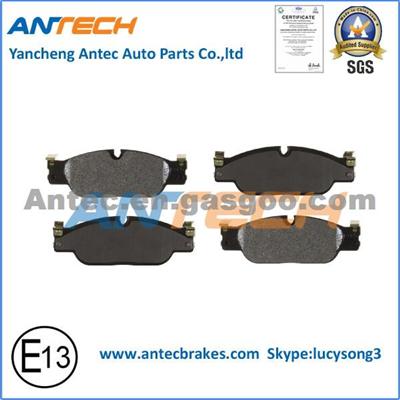 WVA23908 Top Quality Semi-Metallic FQT1711 Brake Pad For JAGUAR