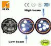 High Low Beam 7 60W LED Replacement Headlights With Halos