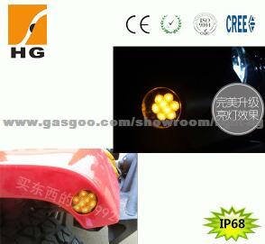 LED Fender Flare Turn Lamp For Jeep Wrangler