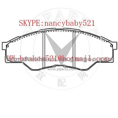 HOT SELLING BRAKE PAD D1710-8934 FOR TOYOTA CARS OEM 04465-0K160