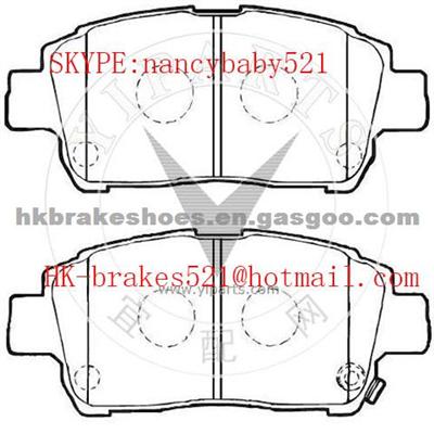 HOT SELLING BRAKE PAD FOR TOYOTA GREAT WALL BYD CARS OEM 04465-13050