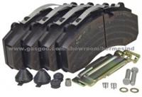 OEM DAF Heavy Truck Brake Pad 1433011,1617343,1436901,1797053