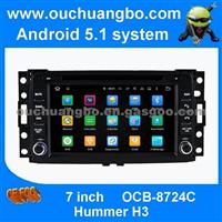 Ouchuangbo Car Video Stereo Dvd Player Android 5.1 For Hummer H3 With 3g Wifi BT Radio Swc