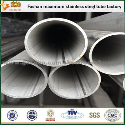 Welded Tybe Stainless Steel Industrial Pipe With ISO Certification