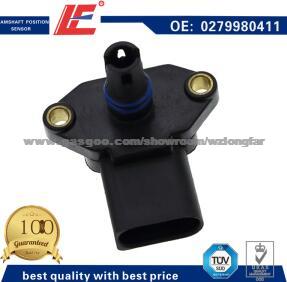 Auto Map Snesor Vehicle Manifold Absolute Pressure Transducer Indicator Sensor 0279980411, 111422, 84.228, 0369980411 For VW, Seat, Audi, Skoda, Stand