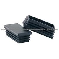 Black Plastic Plug For Rectangular Tube With Good Pressure Resistance