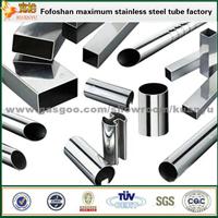 ASTM A554 409L SS Welded Square Tubes Exhaust Inox Steel Pipes