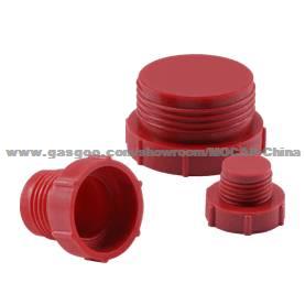 Threaded Plastic Plugs For Inverted Flared Fittings